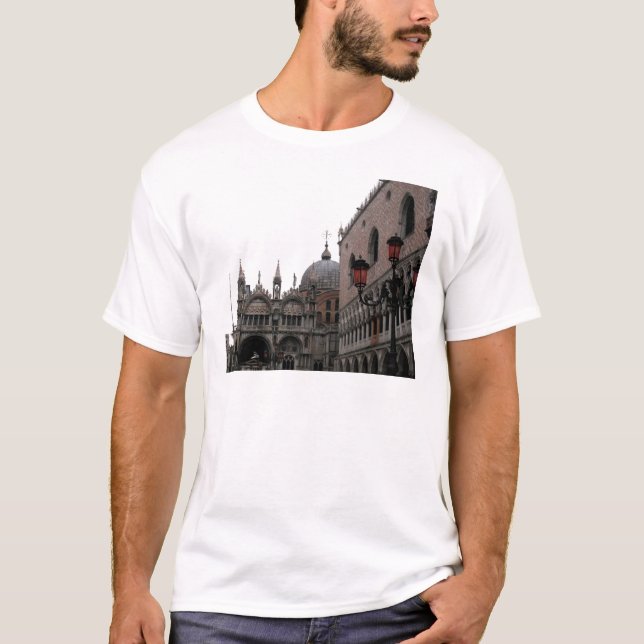 Square & Basilica of St Mark T-Shirt (Front)