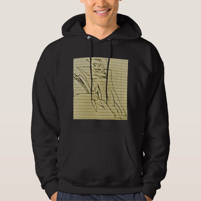 SQUARE BEARD HOODIE (Front)