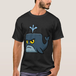 Square Blue Whale T-Shirt
