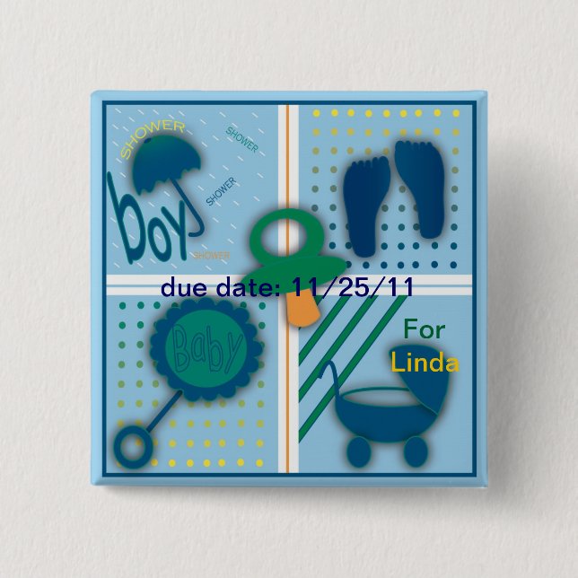 Square Button (Front)