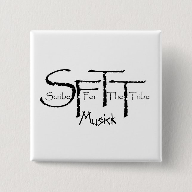 Square Button - Customised (Front)