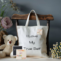 Square Button | I Love My True Self