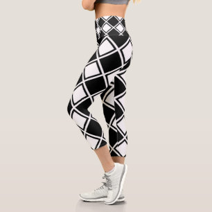 Square  capri leggings