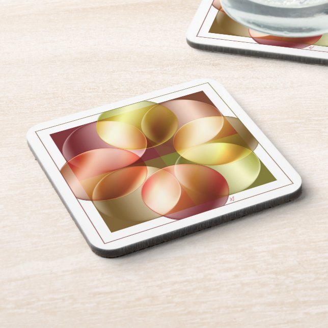 Square Circles Coaster (Left Side)