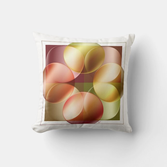 Square Circles Cushion (Front)