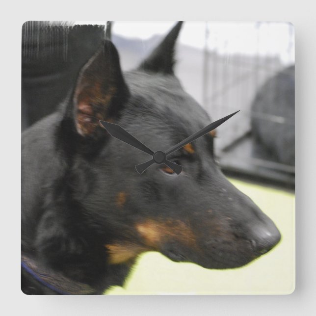 Square Clock - Customised (Front)