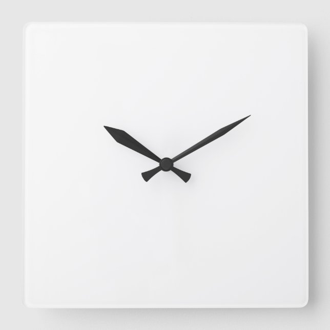 Square Clock Template (Front)
