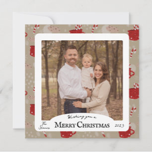 Square Cocoa Christmas Card