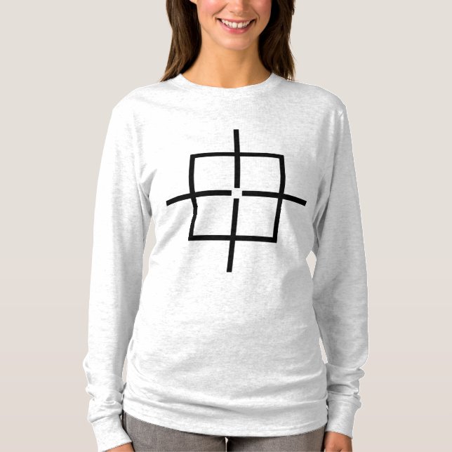 Square Crosshairs T-Shirt (Front)