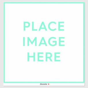 Square Custom-Cut Vinyl Sticker - Large 14" x 14"