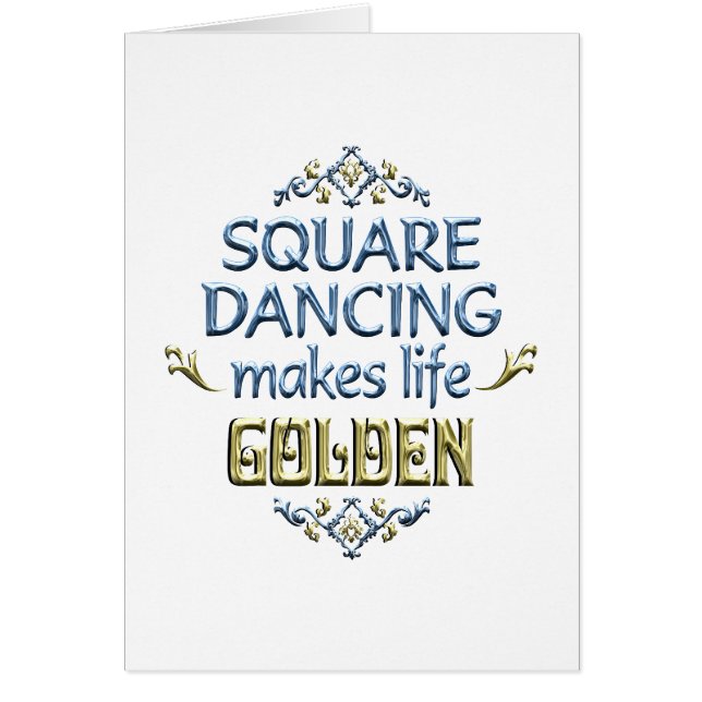 Square Dancing is Golden (Front)