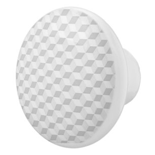 “Square & Diamond Mosaic Design”Ceramic Door Knob