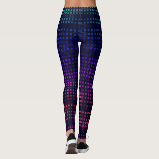 Square Dots Leggings (Back)