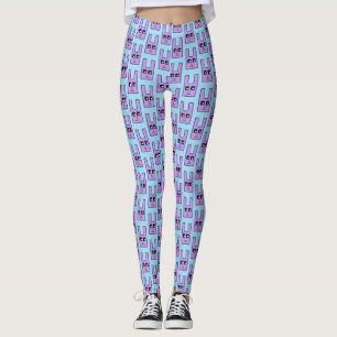 Square Easter Bunny Leggings