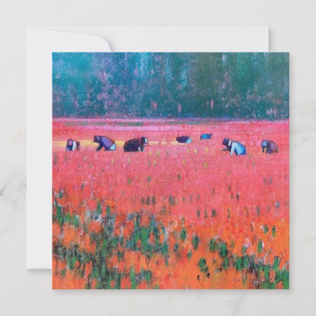 Square Flat Note Card (Front)