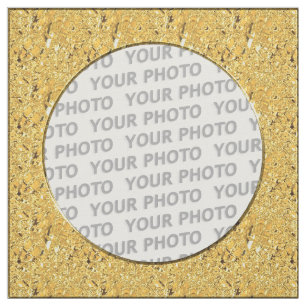 Square Frame gold leaf + your photos & ideas Fabric