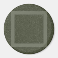 Square Frame Moss Green Magnet