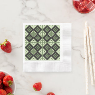 square green texture tile classic fashion gift coo napkin