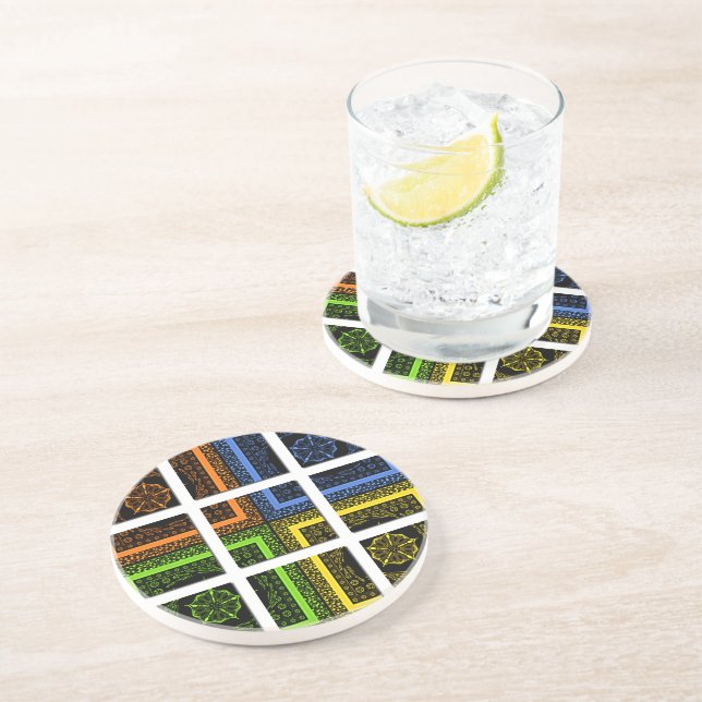 Square in a box coaster (Side)