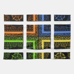 Square in a box tea towel