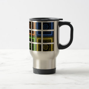 Square in a box travel mug