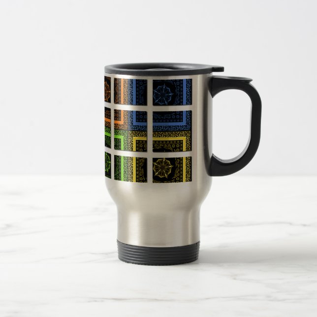 Square in a box travel mug (Right)
