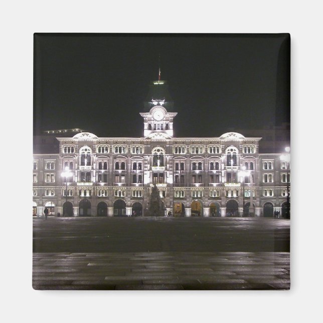 Square in Trieste Magnet (Front)