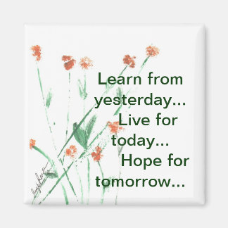 Square Inspirational Magnet