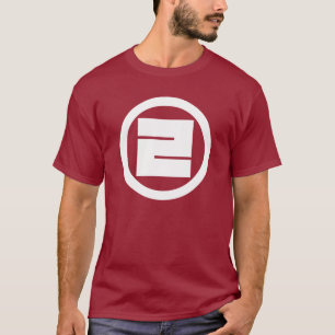 Square kanji character for ONE in circle T-Shirt