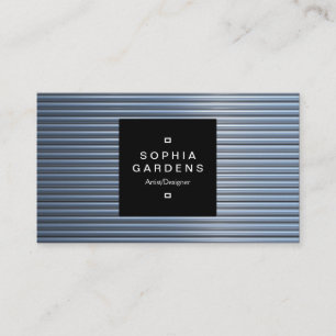 Square Label 01a - Chrome Tubes Business Card