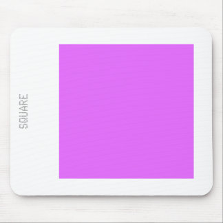 Square - Lt Purple and White Mouse Pad