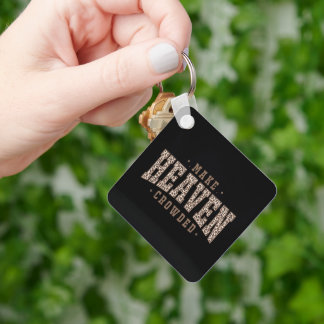 Square Make Heaven Crowded Keychain