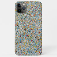 Square Mosaic Multi-coloured Tile Pattern (Photo)