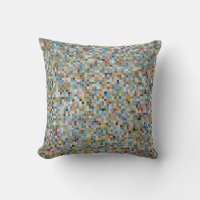 Square Mosaic Multi-coloured Tile Pattern (Photo)