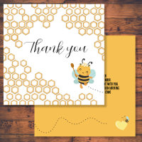 Square mother baby Bumblebee honeycomb Baby Shower