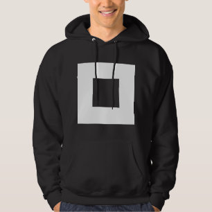 Square Motif Hoodie