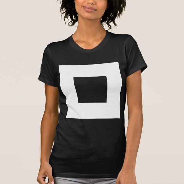 Square Motif T-Shirt (Front)