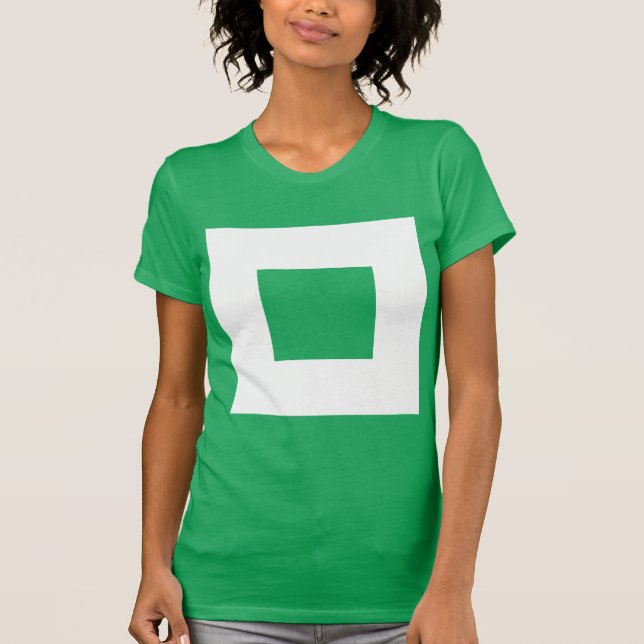 Square Motif T-Shirt (Front)