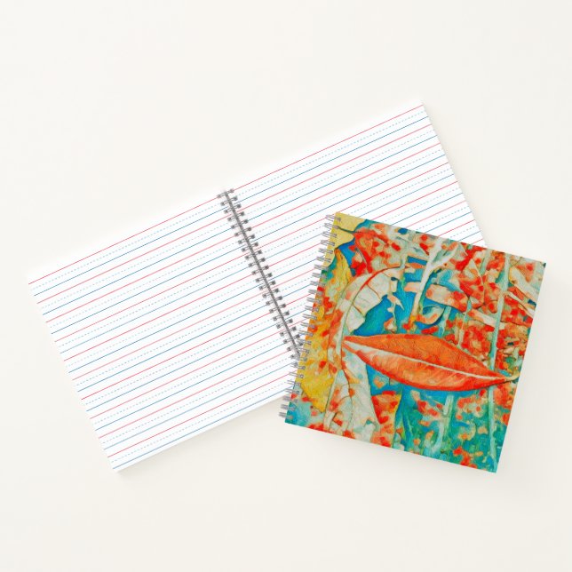 square notebook nature design (Inside)