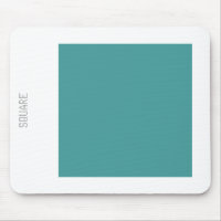 Square - Ocean Green and White