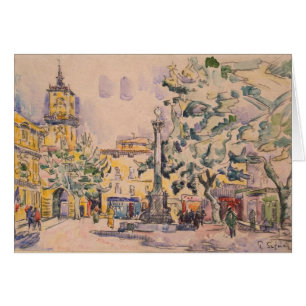 Square of the Hotel de Ville in Aix-en-Provence