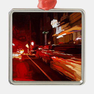 Square Ornament - Hurry