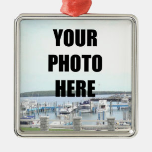 Square Ornament Photo Template