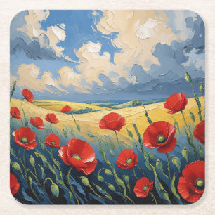  SQUARE PAPER COASTER