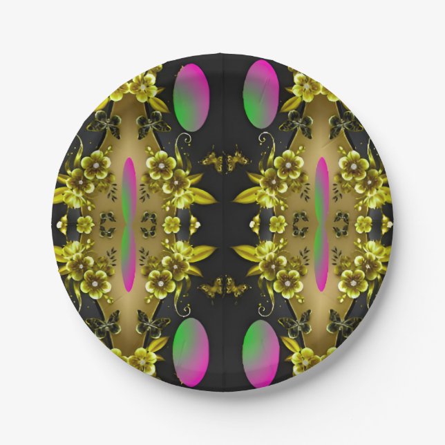 Square Paper Plate (Front)