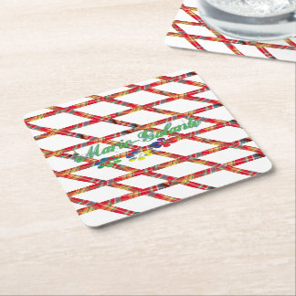 Square paper underlayment square paper coaster