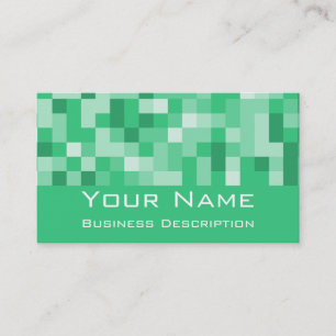 Square pattern Business card