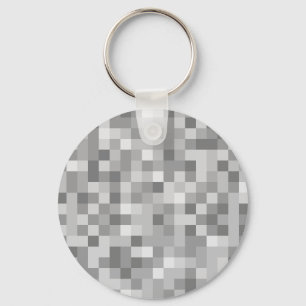 Square pattern key ring