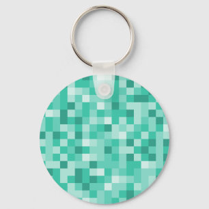 Square pattern key ring