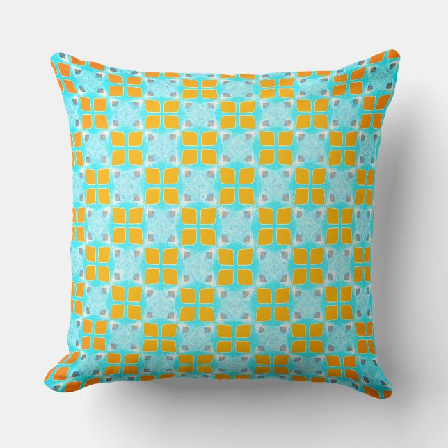 Square Petals  Cushion (Front)
